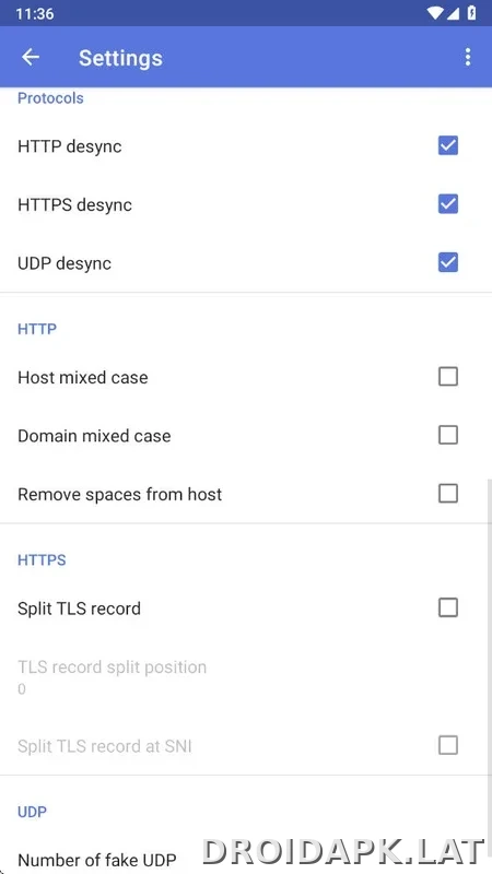 ByeByeDPI скриншот 5