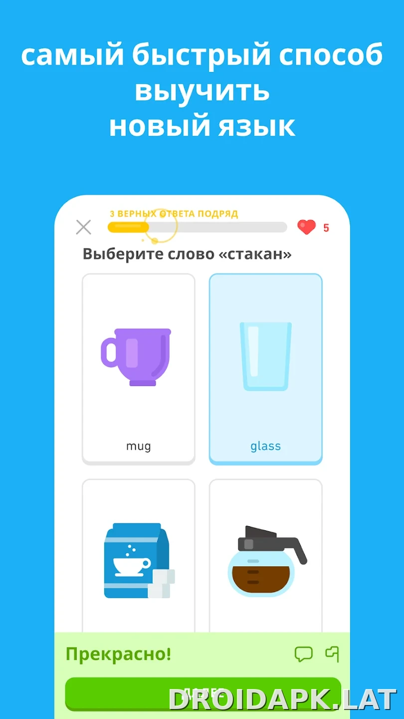 Дуолинго скриншот 5