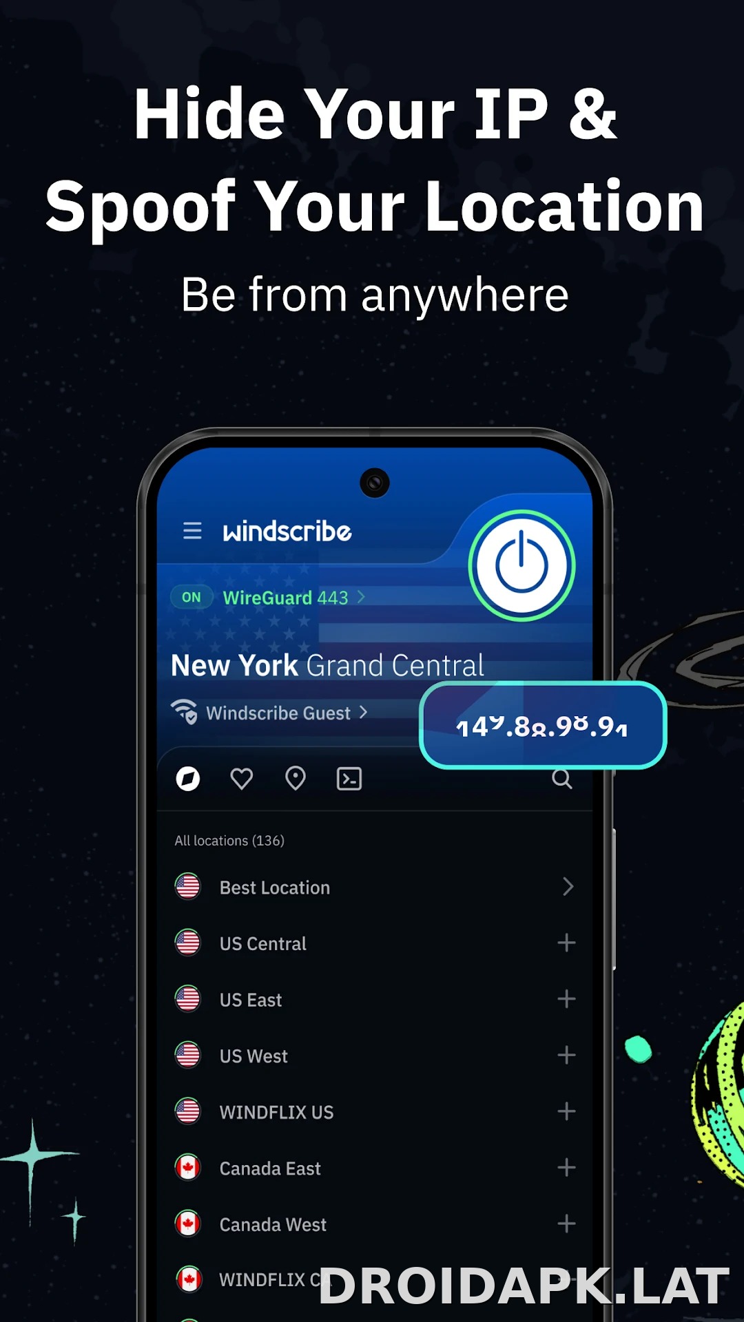 Windscribe скриншот 5